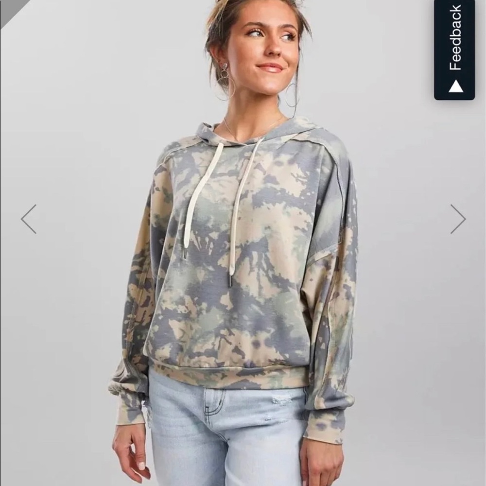 NWT BKE Cropped Hoodie